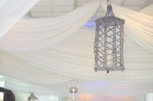 Wedding Reception Draping