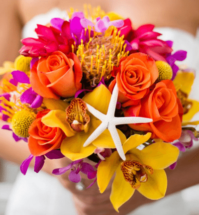 Beach and Vintage Wedding Bouquets. Desktop Image