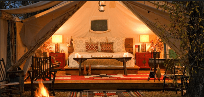 glamour camping