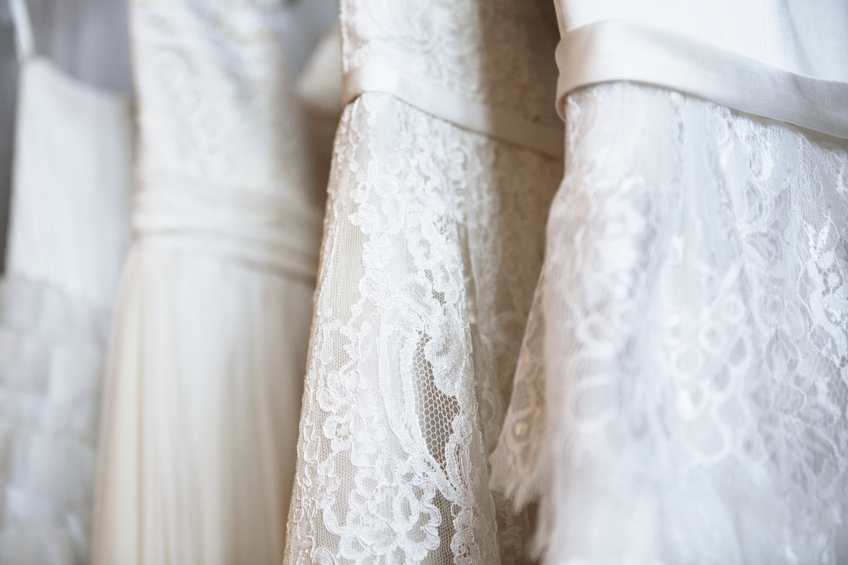 The Bottom Line in Wedding Gowns. Desktop Image