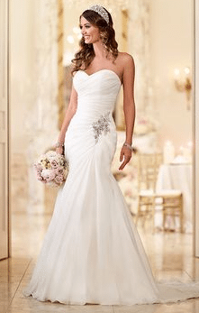 Strapless Wedding Gown