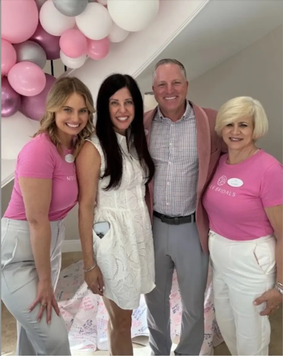 image shows some of the team at molle bridals