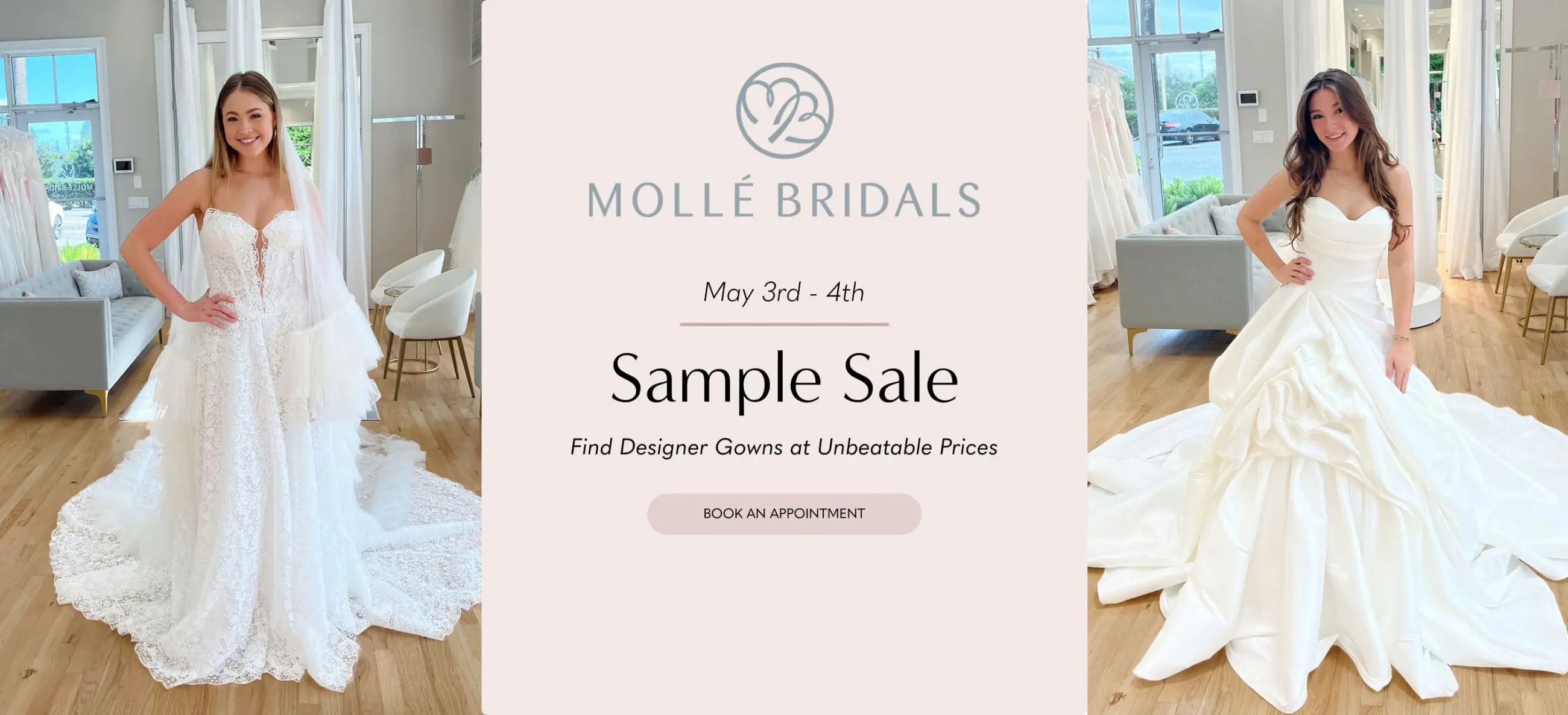 Sample Sale Banner for Desktop