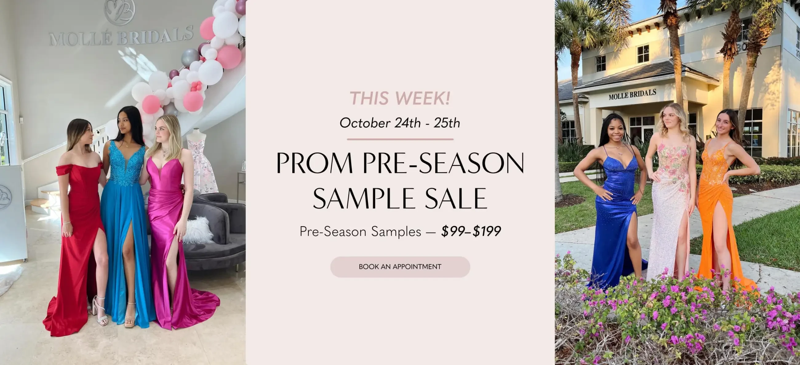 Prom Pre-Season Sample Sale Desktop