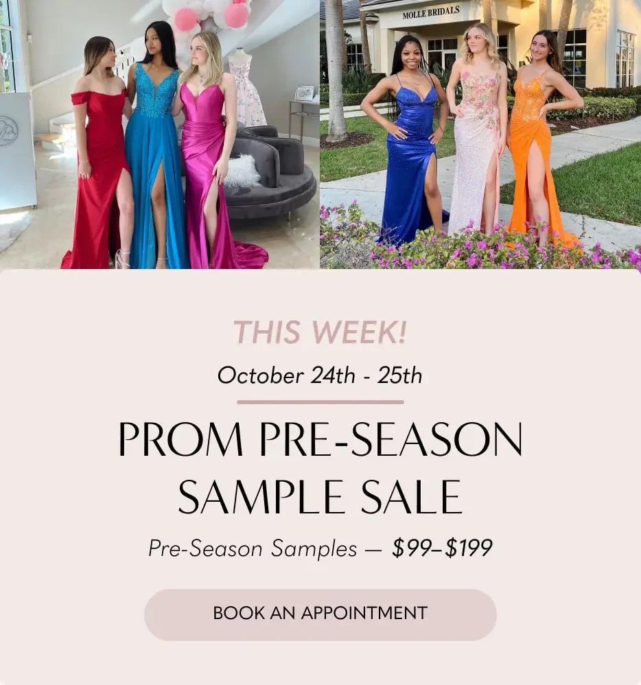 Prom Pre-Season Sample Sale Mobile