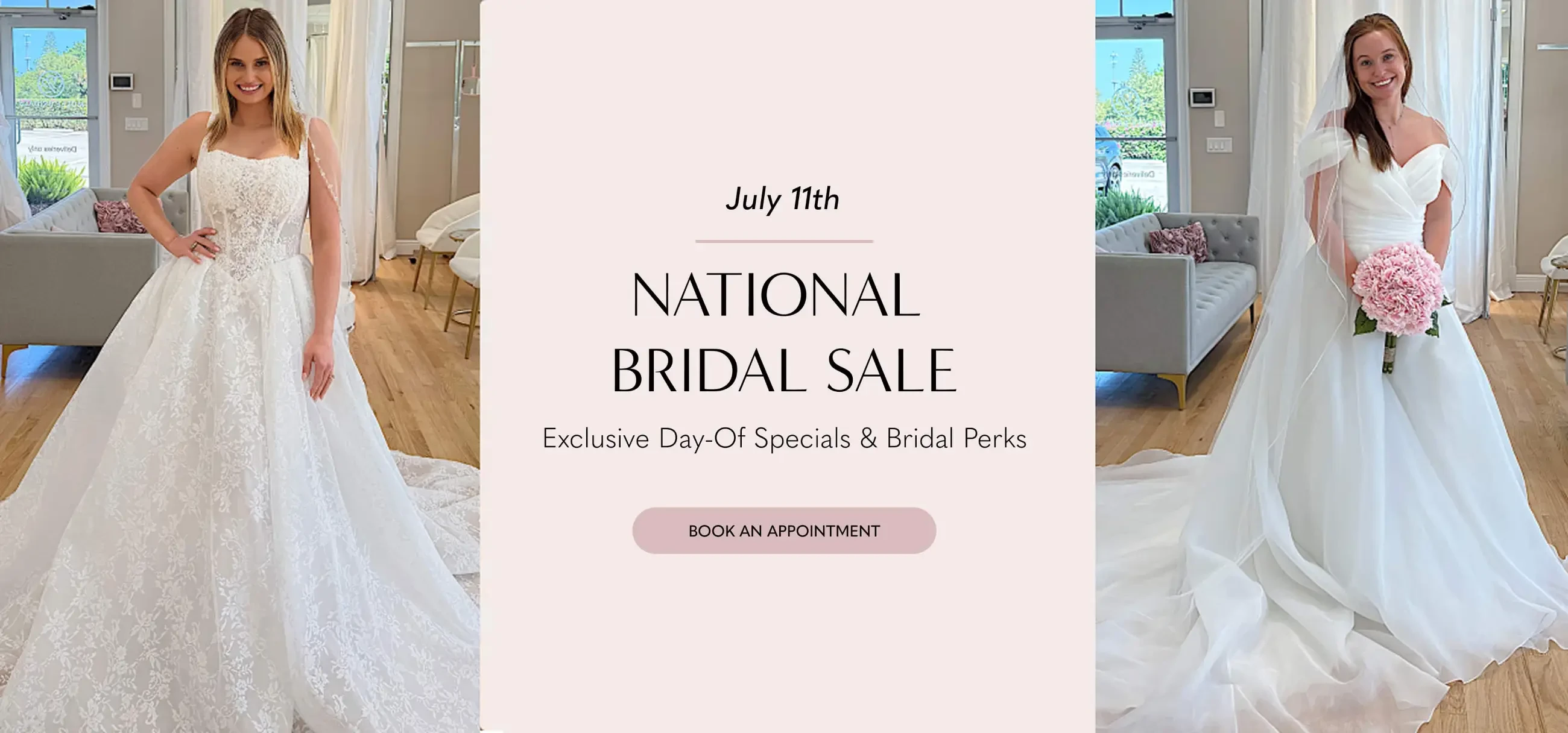National Bridal Sale Desktop Banner