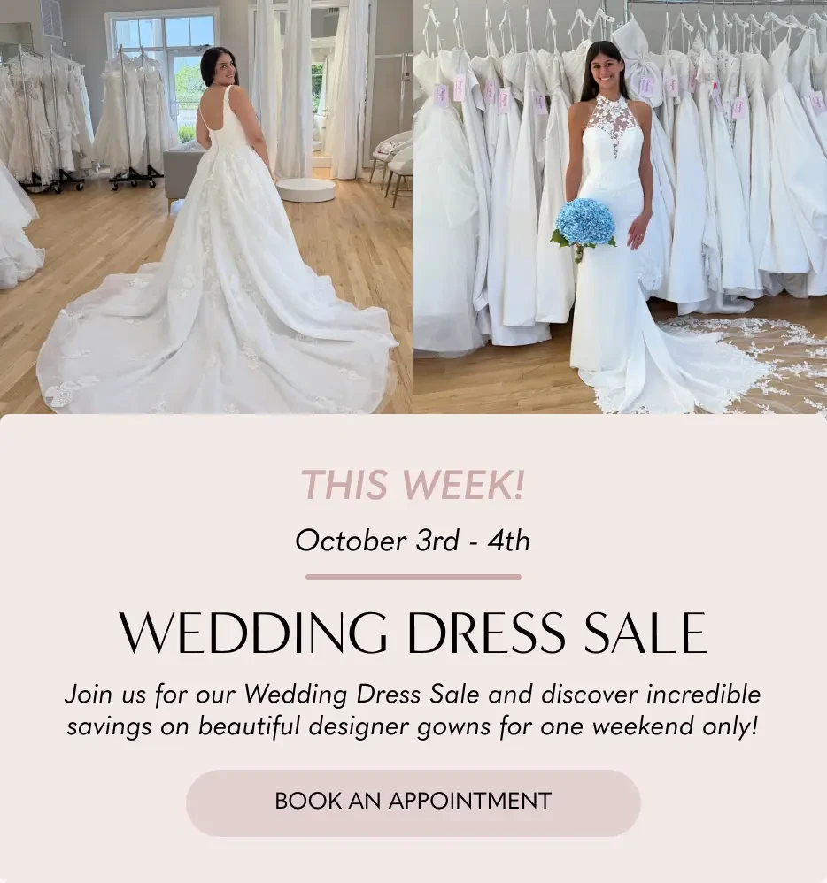 Wedding Dress Sale Banner for Mobile